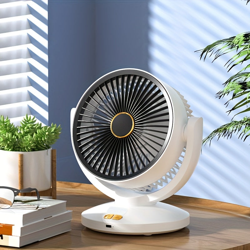 New Desktop Fan 6-Speed Multi-Function Desktop Fan | 2025 New, Up and Down Direction Adjustment