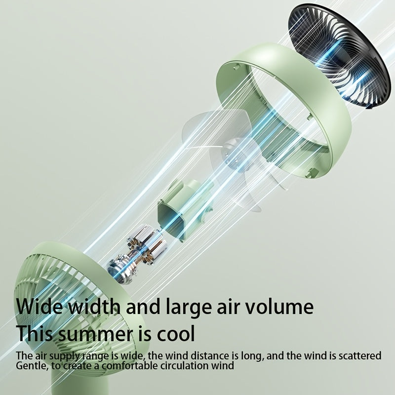 Floor fan gorgeous Household vertical floor fan silent head heater Convection large fan