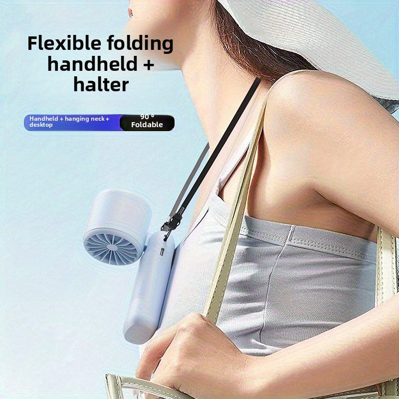 1pc of The 2025 New Model Handheld High-Speed Turbo Fan, Portable, Foldable