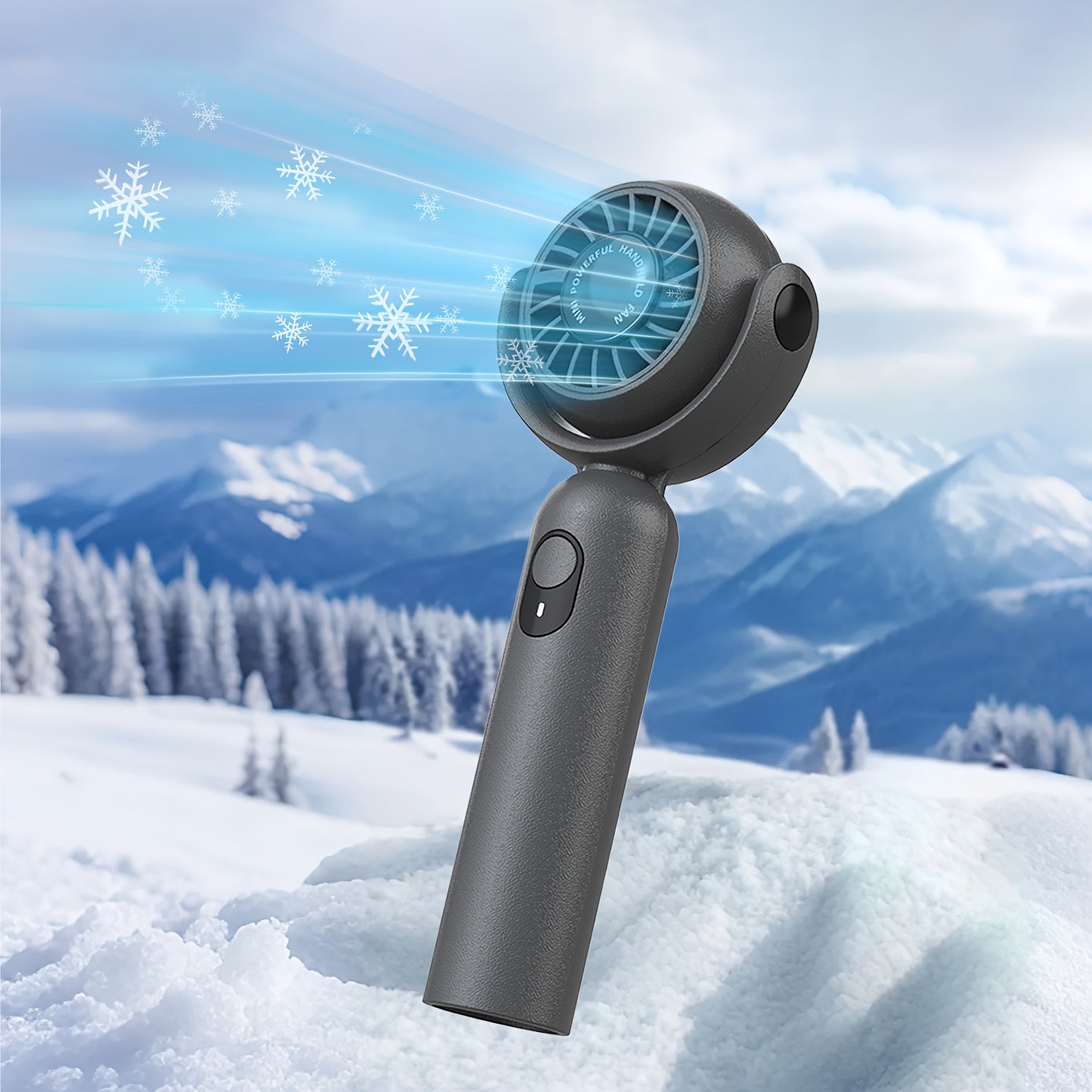 Portable Handheld Fan, Powerful Hand Held Mini Fan