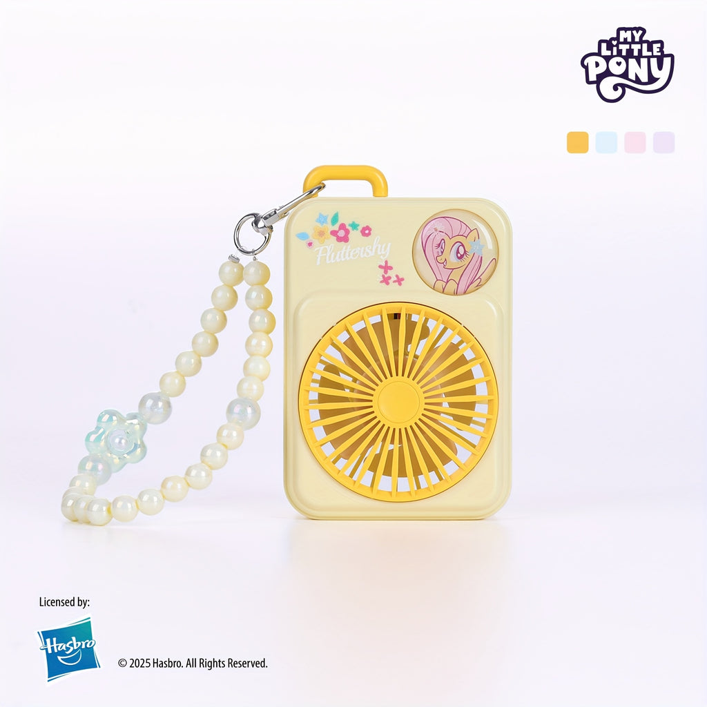 My Little Pony Portable Mini Fan with USB, 3-speed Adjustable Wind Modes, Lightweight Design