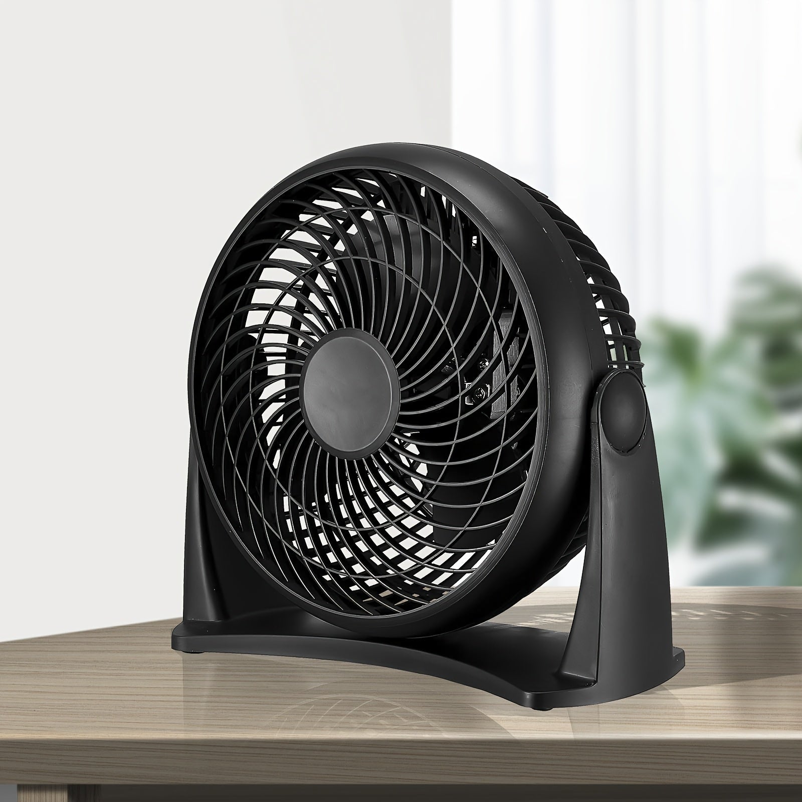 8-Inch Turbo Fans\u002F6 Inch Clip Fan for Bedroom, 3 Speed Table Fan with Adjustable Tilt