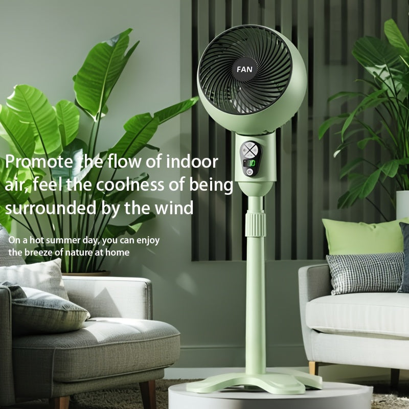 Floor fan gorgeous Household vertical floor fan silent head heater Convection large fan