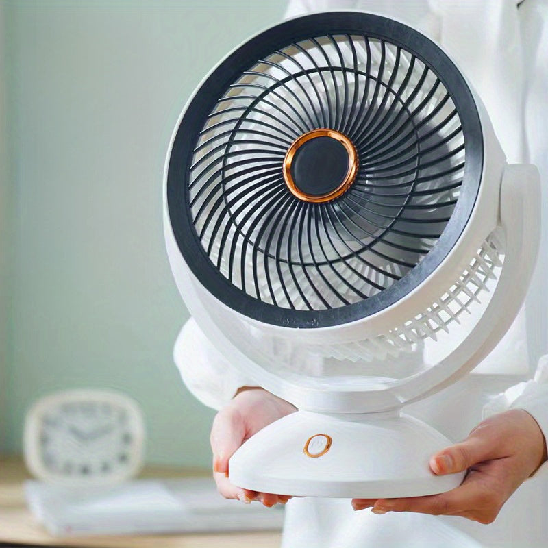 Portable, GICOOK Fan Quiet, Portable GICOOK USB Desk Fan | High-Velocity Air Circulation for Home