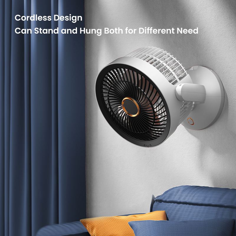 Portable, GICOOK Fan Quiet, Portable GICOOK USB Desk Fan | High-Velocity Air Circulation for Home