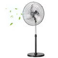 VEVOR 18\u002F20\u002F24\u002F30 inch Industrial Pedestal Fan 3-Speed Oscillating Fan Height Adjustable