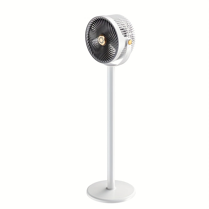 Adjustable high and low fans,5-speed wind speed, Type-C charging interface
