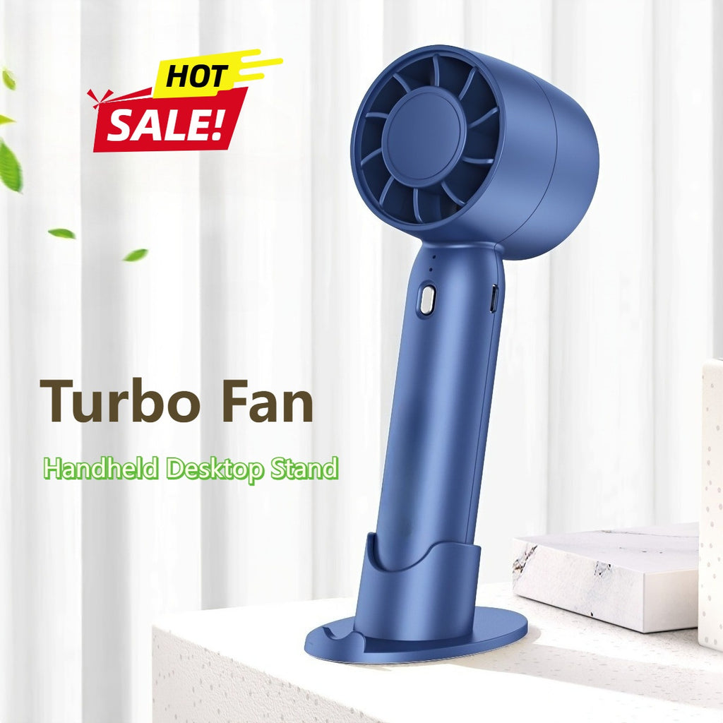 REAPP Portable Mini Handheld Fan - USB-Powered Personal Cooling Fan with Stand