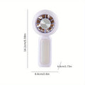 Mini Handheld Fan Bladeless, Portable Small Hand Design with Rechargeable Battery
