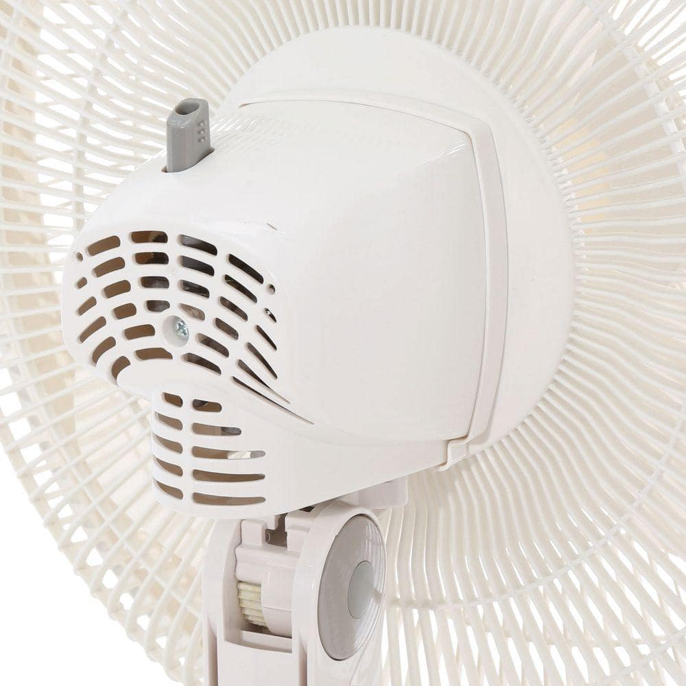 16 in. 3 Speed Oscillating Pedestal Fan with Adjustable Height