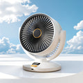 2025 new portable dormitory study indoor and outdoor USB rechargeable home travel desktop adjustable angle small fan