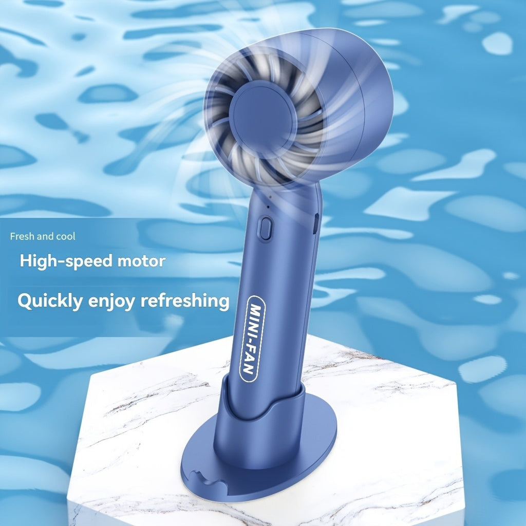 REAPP Portable Mini Handheld Fan - USB-Powered Personal Cooling Fan with Stand