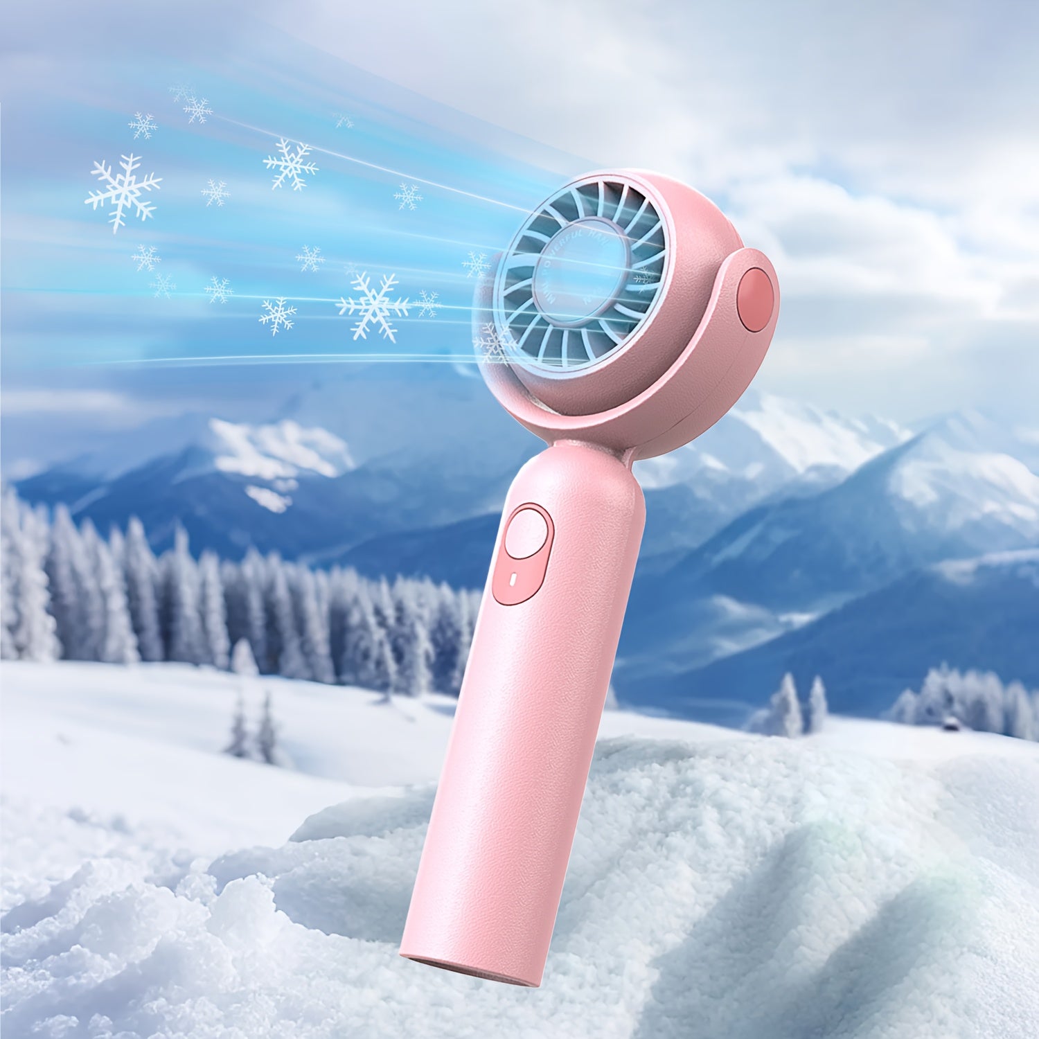 Portable Handheld Fan, Powerful Hand Held Mini Fan