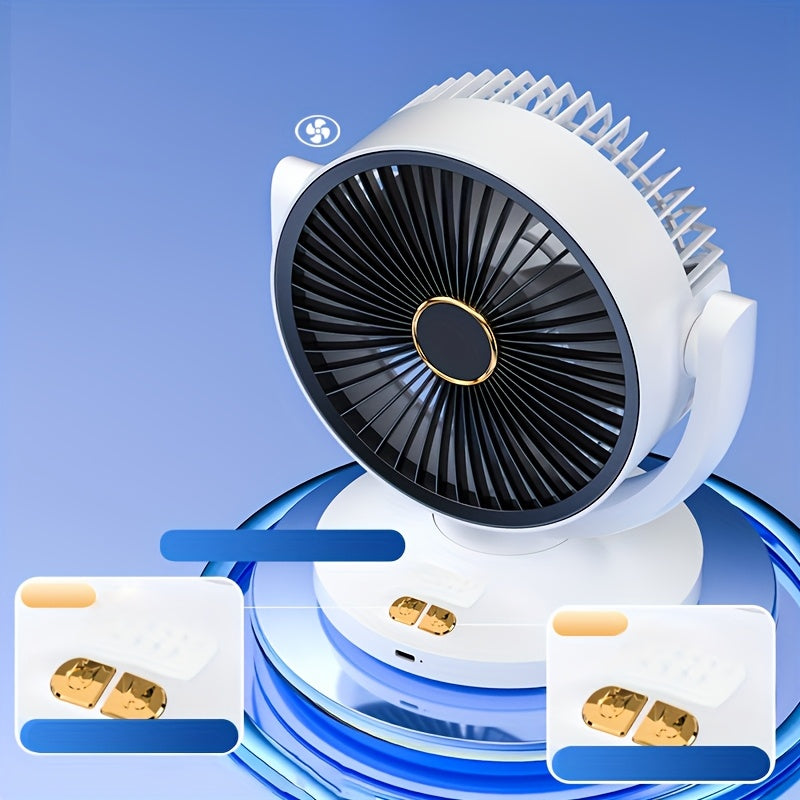 New Desktop Fan 6-Speed Multi-Function Desktop Fan | 2025 New, Up and Down Direction Adjustment