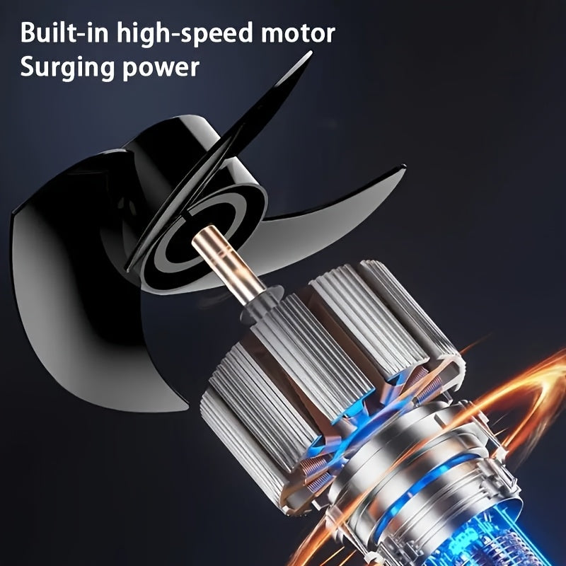 Adjustable USB Fan 5-Speed Adjustable, Extendable USB Plug-in Air Circulation Fan with Timer