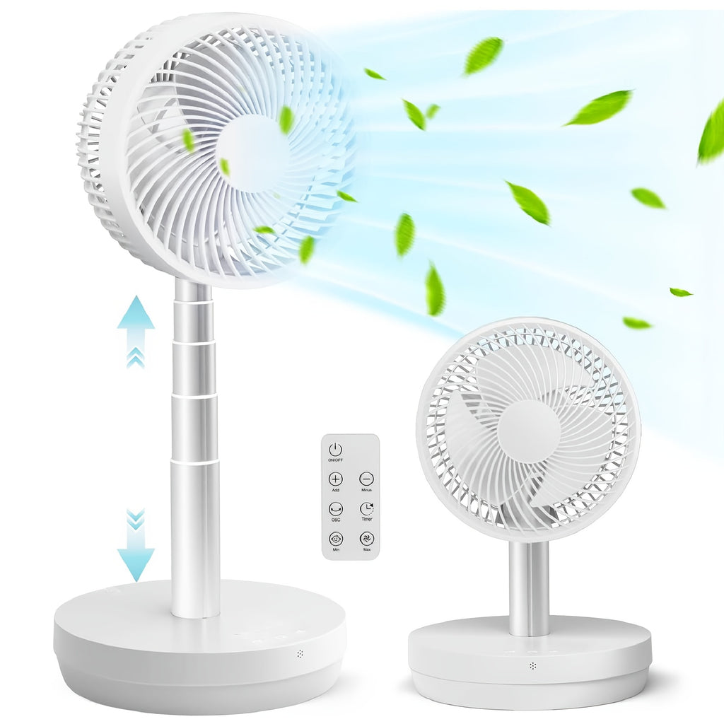 Tower Fan, Oscillation fan with Remote Control, Standing fan for office, 3 Wind Modes, Time Settings