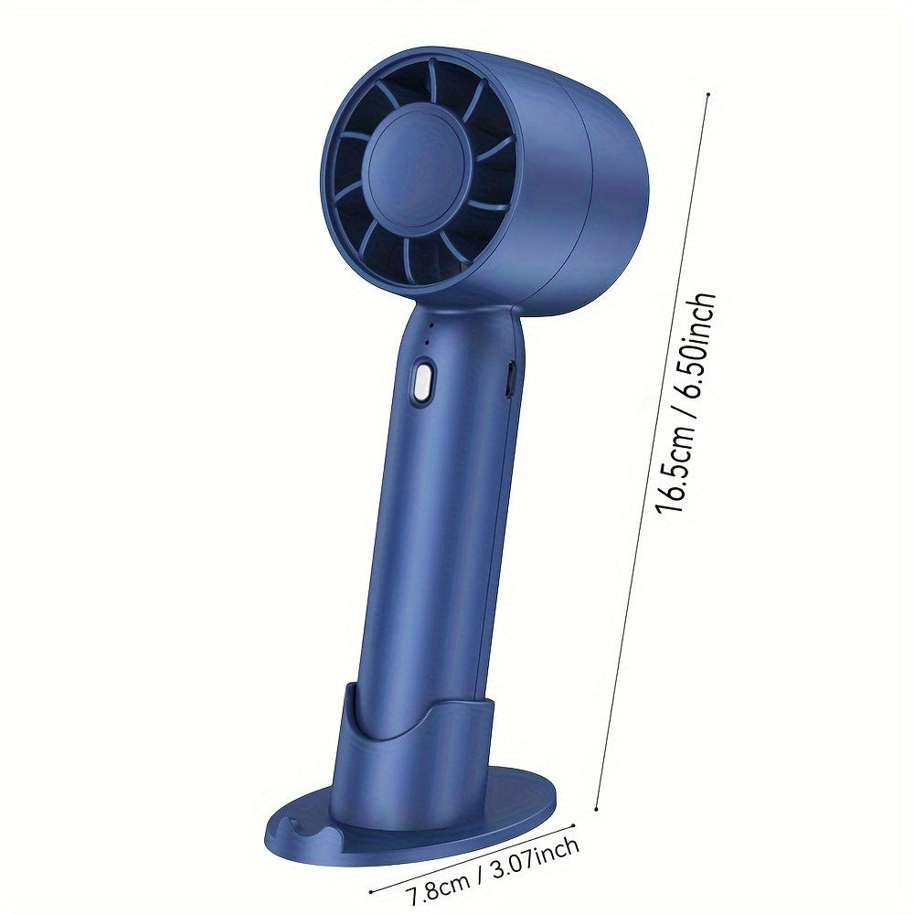 REAPP Portable Mini Handheld Fan - USB-Powered Personal Cooling Fan with Stand