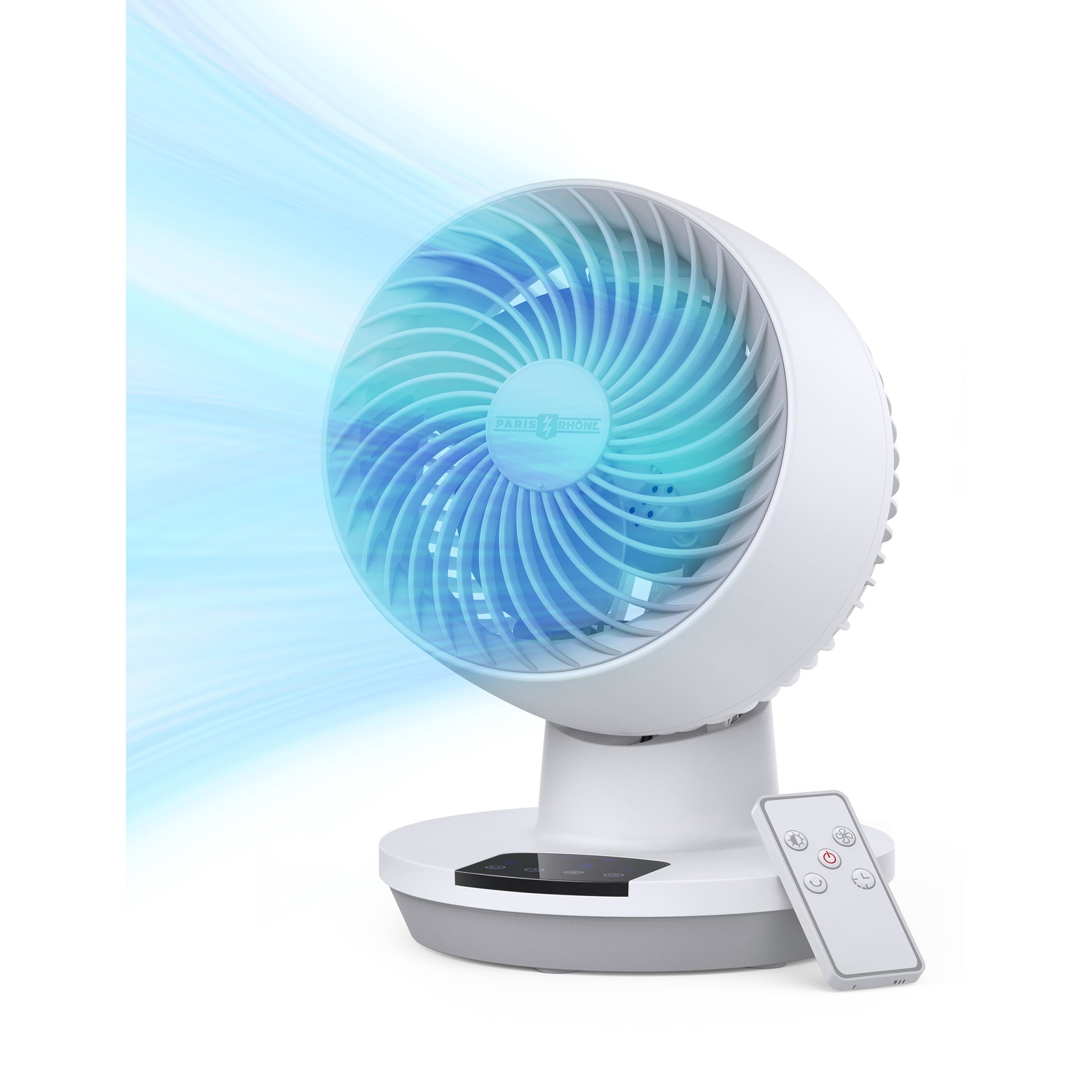 Simple And Stylish Table Fan, 3 Adjustable Wind Speeds, Touch Buttons
