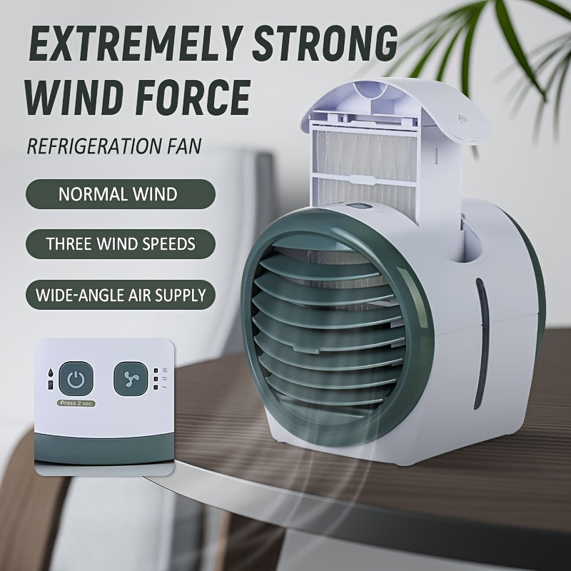 USB Plug-in Electric Fan & Air Circulator – Portable Desktop Cooler with Low-Pressure Design