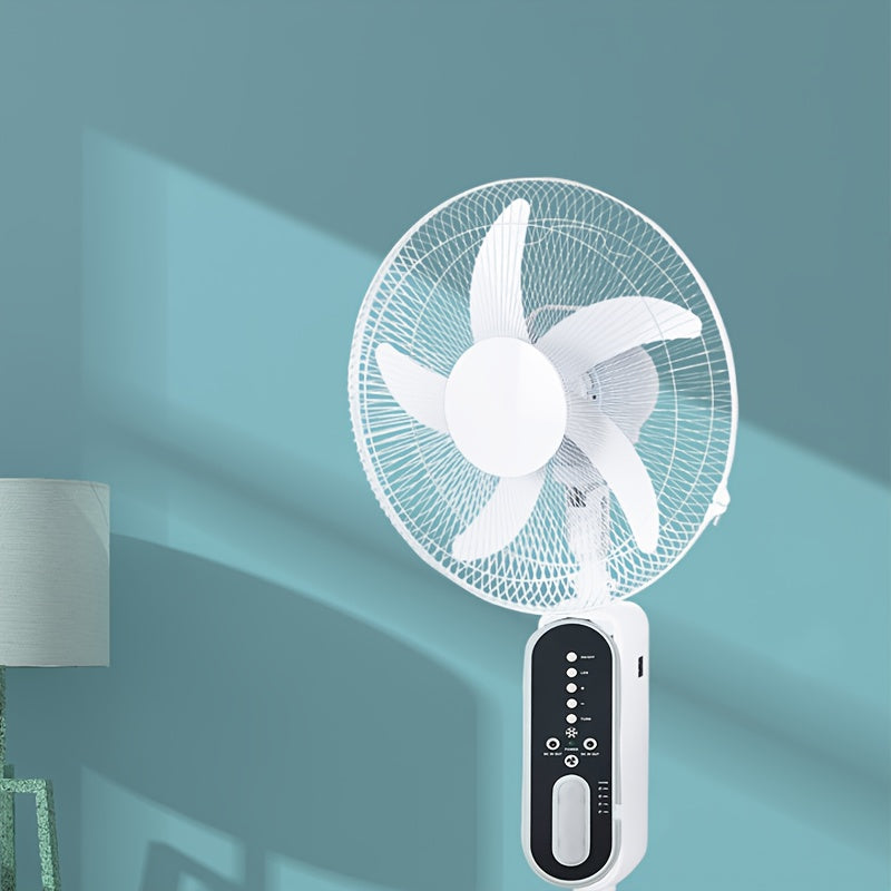 Suitable For Home Office, Remote Control, 2 Bulbs, Sumer Cool Fan