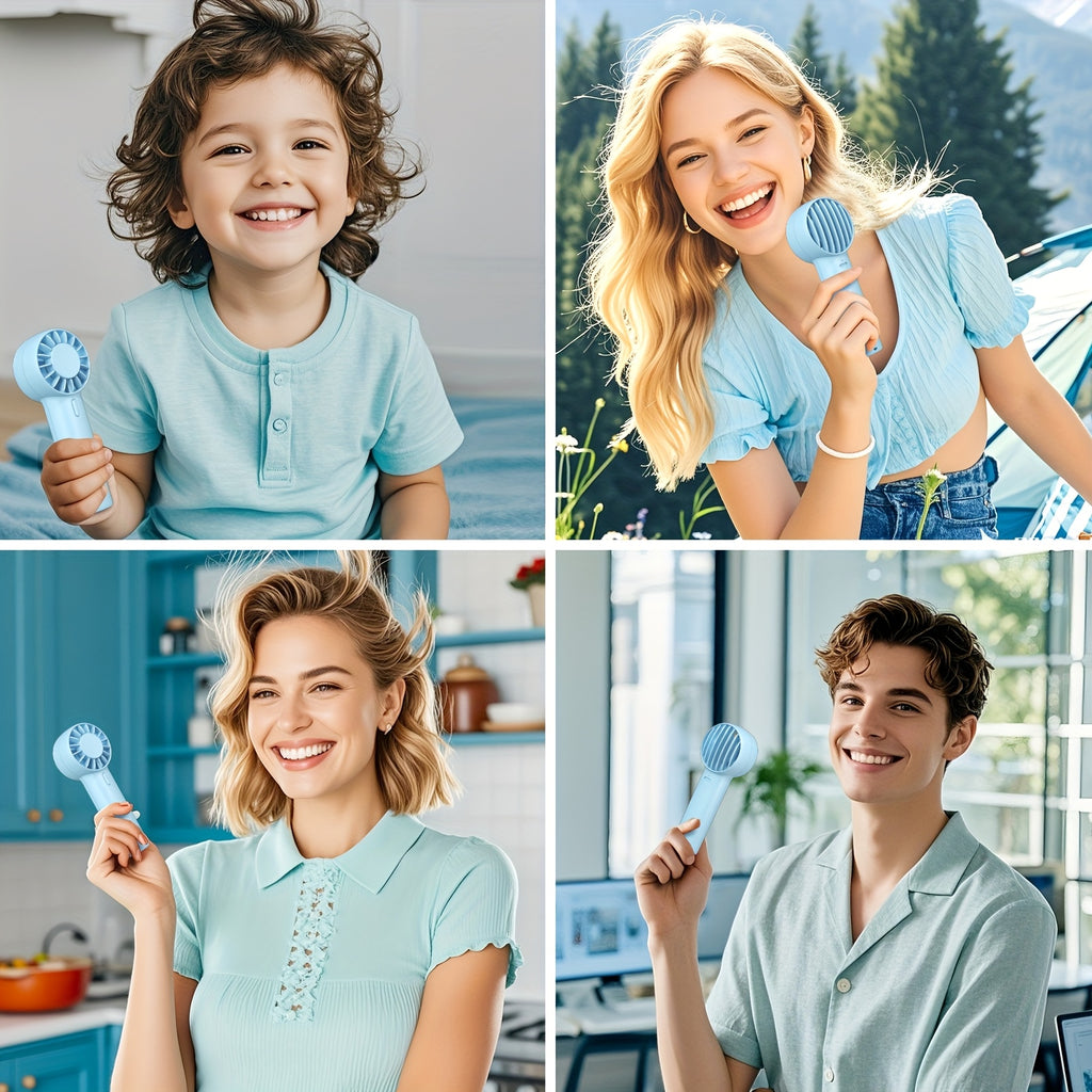 Mini Portable Fan - Small Fan, 0.18lb Personal Fan For Travel, Camping, Home