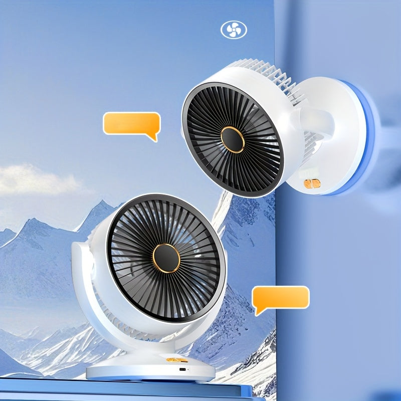 New Desktop Fan 6-Speed Multi-Function Desktop Fan | 2025 New, Up and Down Direction Adjustment