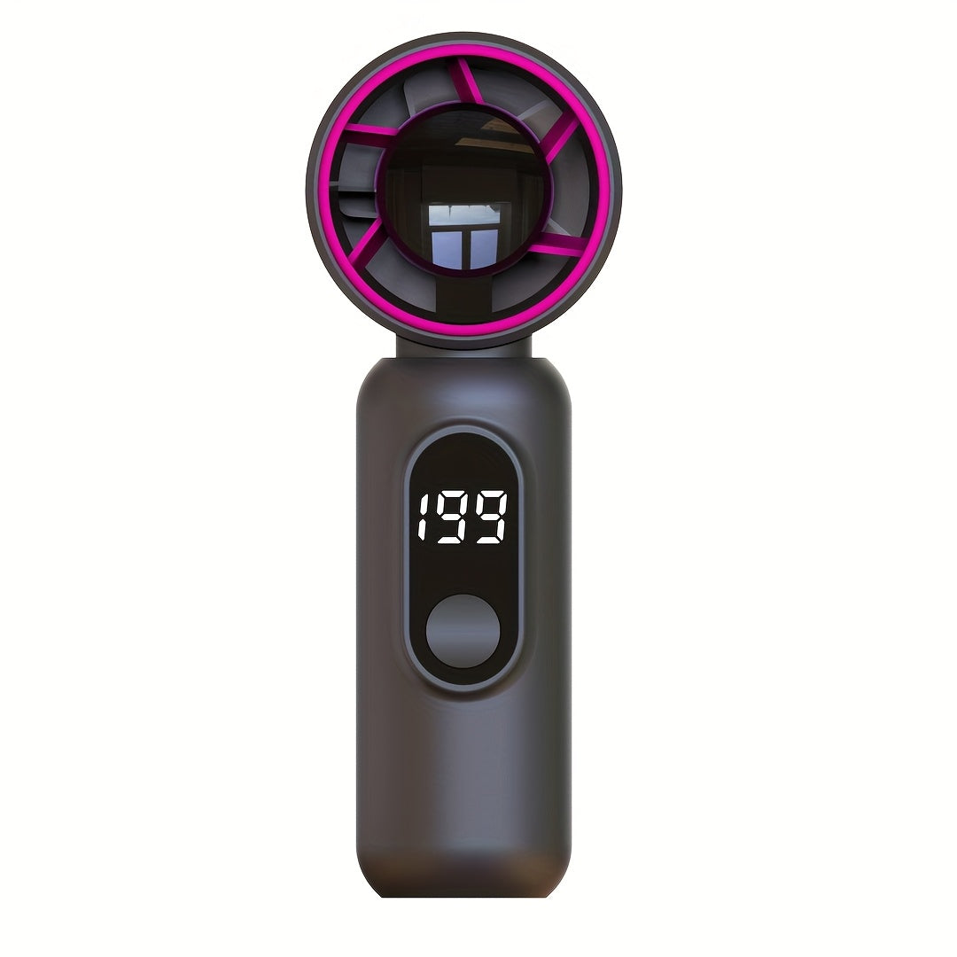 3000mAh Portable Handheld Mini Fan - 30% Longer Battery Life