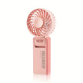 2025 new mini portable pocket fan, rechargeable handheld USB powered fan