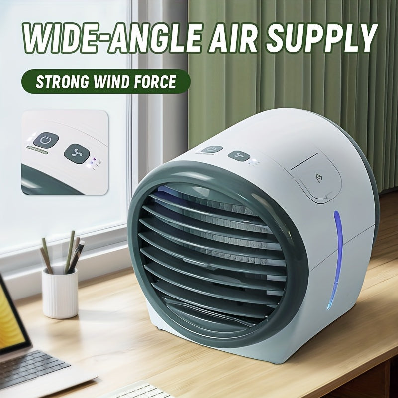 USB Plug-in Electric Fan & Air Circulator – Portable Desktop Cooler with Low-Pressure Design