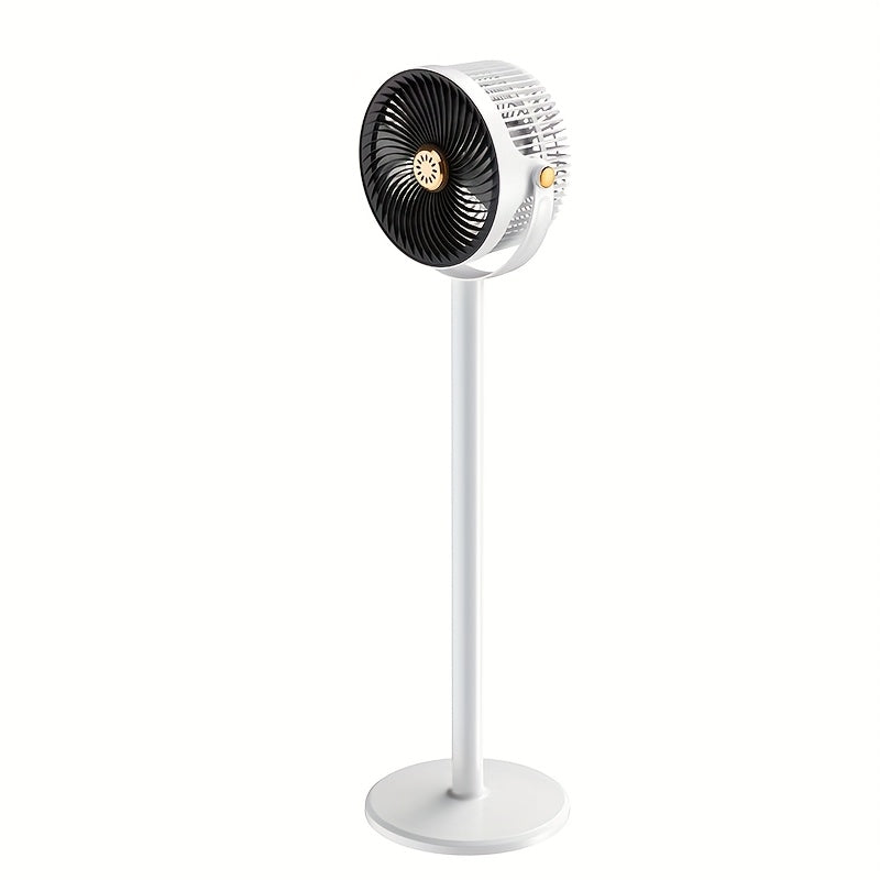 Adjustable high and low fans,5-speed wind speed, Type-C charging interface