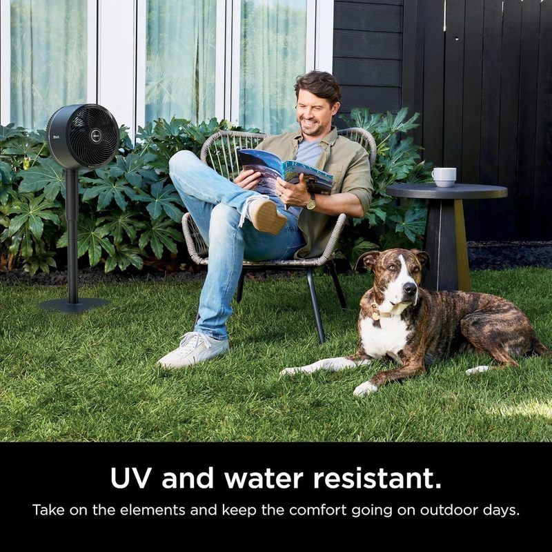 Shark R-UH205 FlexBreeze Indoor & Outdoor Fan with Pedestal & Tabletop