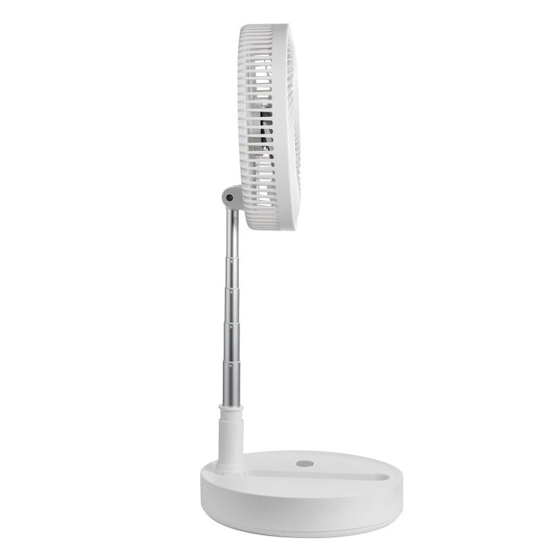 Quality Assurance 12 Inch Foldable Oscillating Standing Fan with Remote Control