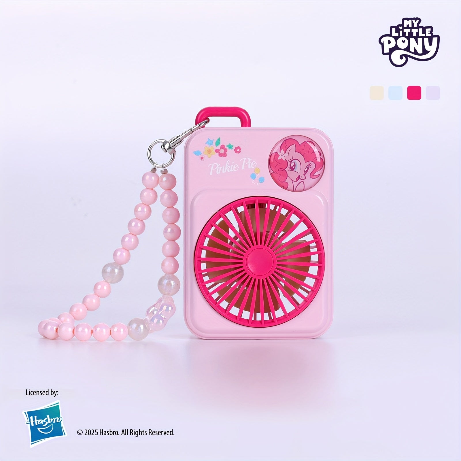 My Little Pony Portable Mini Fan with USB, 3-speed Adjustable Wind Modes, Lightweight Design