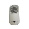 Portable Handheld Fan with Digital Display - Foldable Mini Desk Fan for Indoor & Outdoor Use