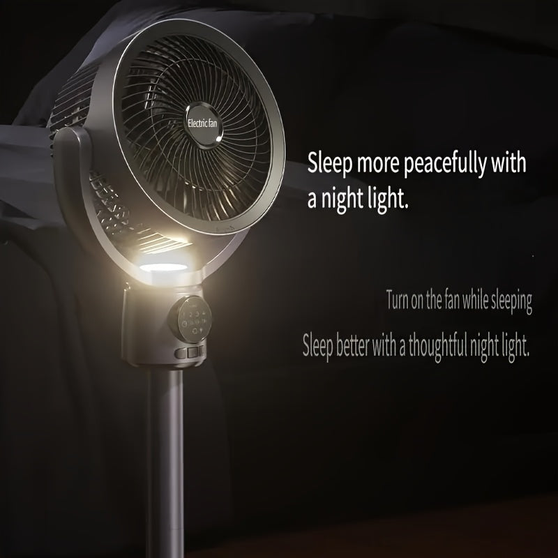 Adjustable USB Fan 5-Speed Adjustable, Extendable USB Plug-in Air Circulation Fan with Timer