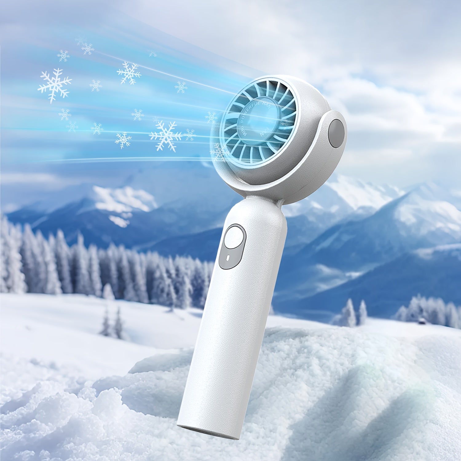 Portable Handheld Fan, Powerful Hand Held Mini Fan