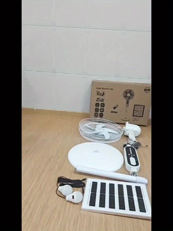 Suitable For Home Office, Remote Control, 2 Bulbs, Sumer Cool Fan