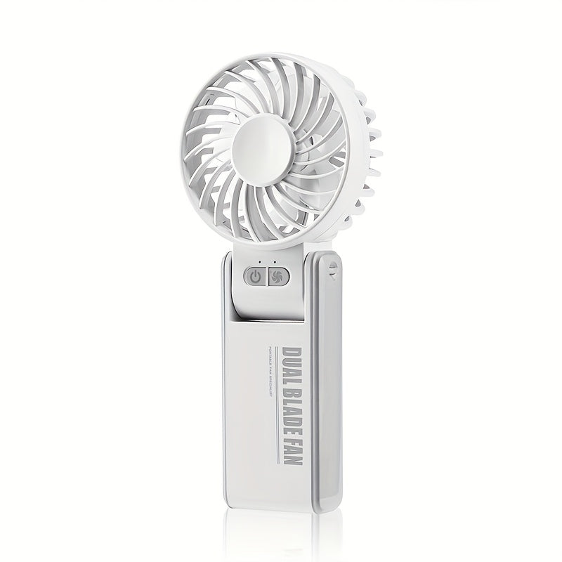 2025 new mini portable pocket fan, rechargeable handheld USB powered fan
