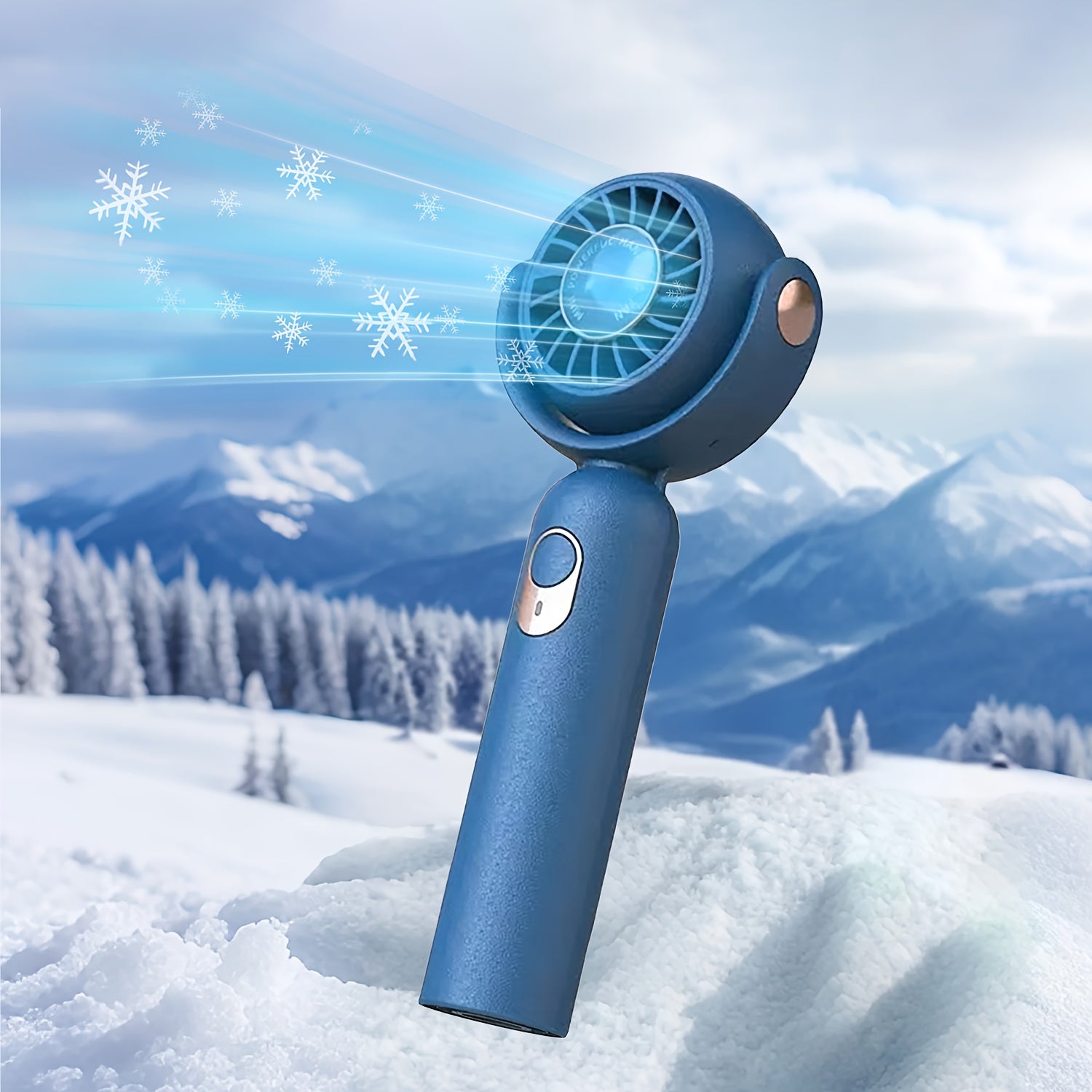 Portable Handheld Fan, Powerful Hand Held Mini Fan