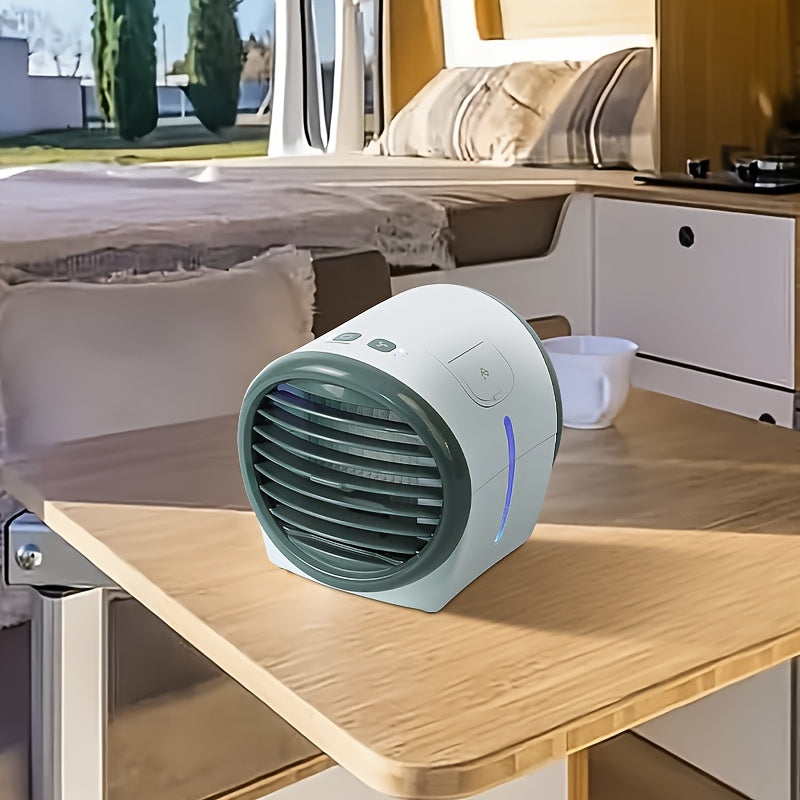 USB Plug-in Electric Fan & Air Circulator – Portable Desktop Cooler with Low-Pressure Design