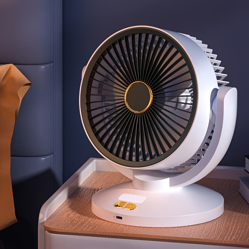 New Desktop Fan 6-Speed Multi-Function Desktop Fan | 2025 New, Up and Down Direction Adjustment
