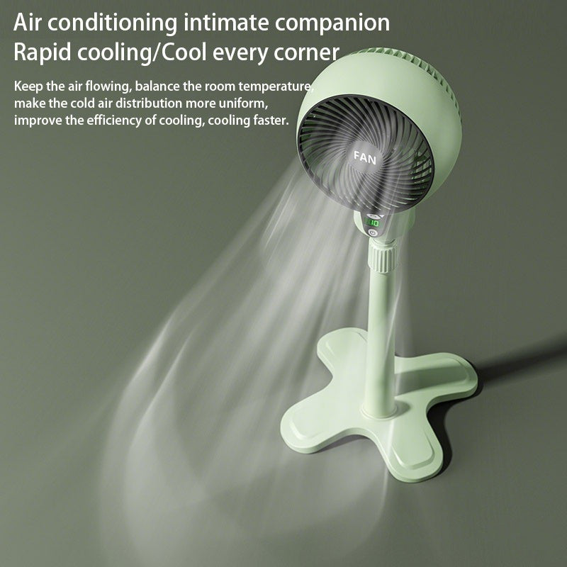 Floor fan gorgeous Household vertical floor fan silent head heater Convection large fan