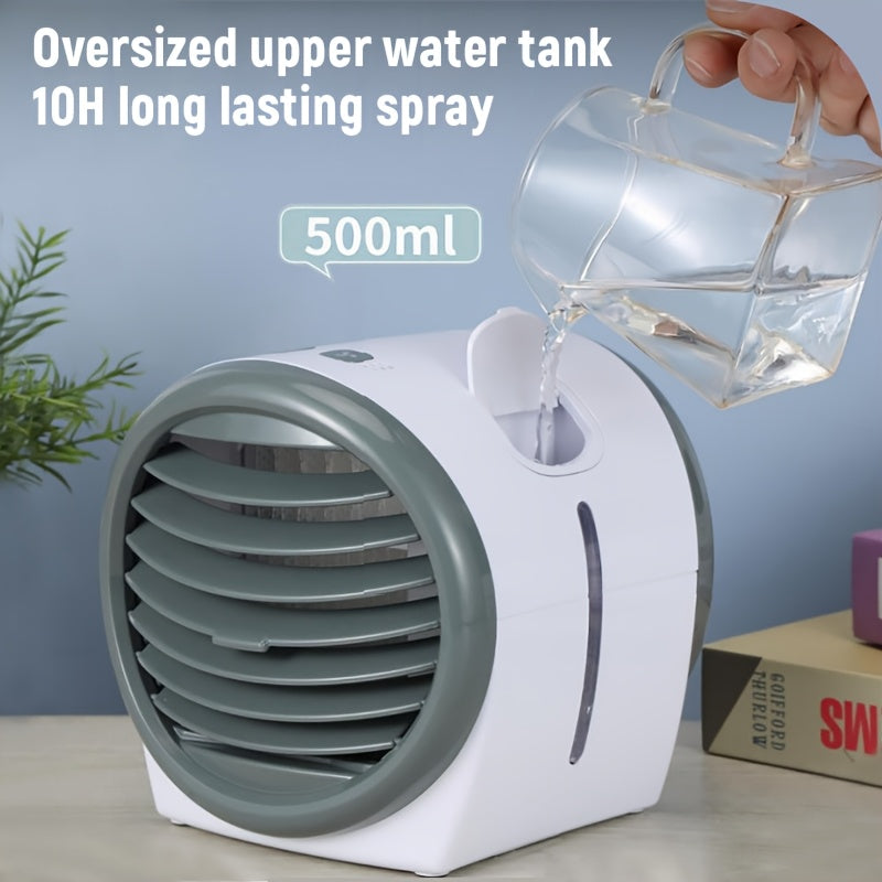 USB Plug-in Electric Fan & Air Circulator – Portable Desktop Cooler with Low-Pressure Design